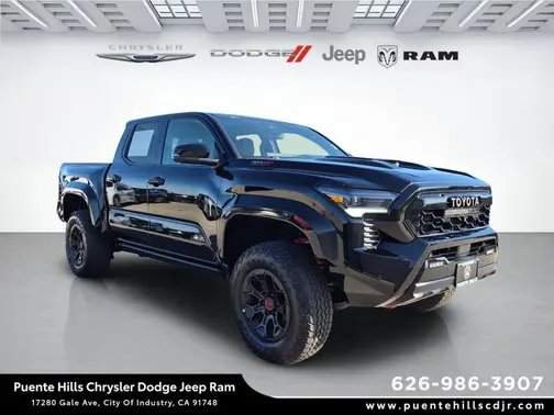 Black 2025 Toyota Tacoma TRD Pro HV
