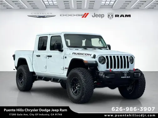 Bright White Clearcoat 2021 Jeep Gladiator Rubicon