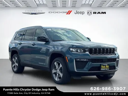 Steel Blue Exterior Paint 2026 Jeep Grand Cherokee L Limited