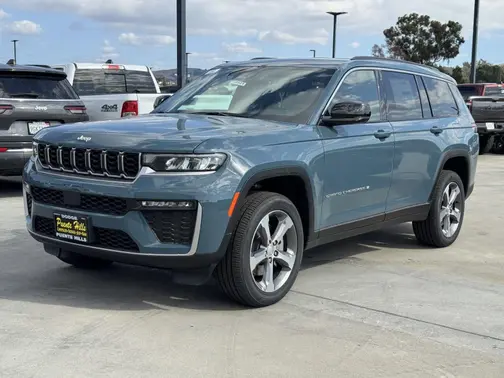 Steel Blue Exterior Paint 2026 Jeep Grand Cherokee L Limited