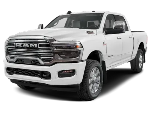Bright White Clear-Coat Exterior Paint 2026 RAM 3500 Laramie