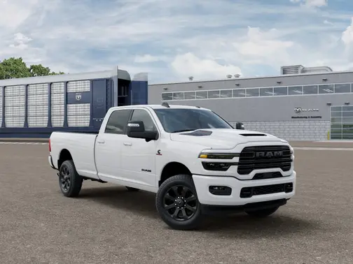 Bright White Clear-Coat Exterior Paint 2026 RAM 3500 Laramie