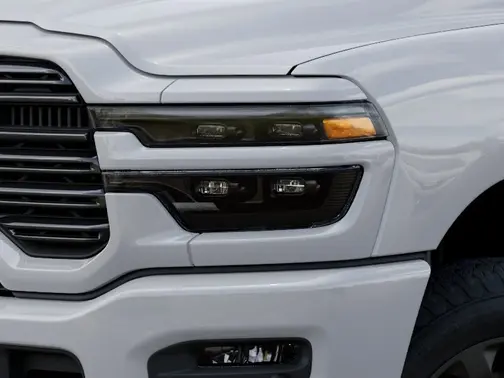 Bright White Clear-Coat Exterior Paint 2026 RAM 3500 Laramie
