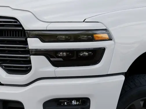Bright White Clear-Coat Exterior Paint 2026 RAM 3500 Laramie
