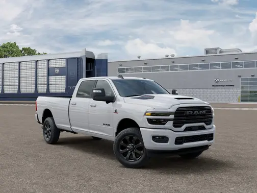 Bright White Clear-Coat Exterior Paint 2026 RAM 3500 Laramie