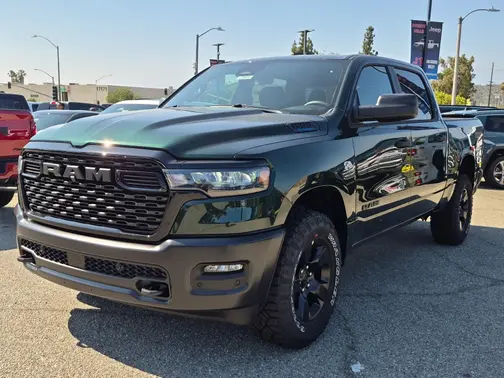 Serrano-Green Metallic Exterior Paint 2026 RAM 1500 Warlock