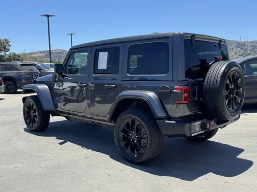 Granite Crystal Metallic Clearcoat 2025 Jeep Wrangler 4xe Sahara