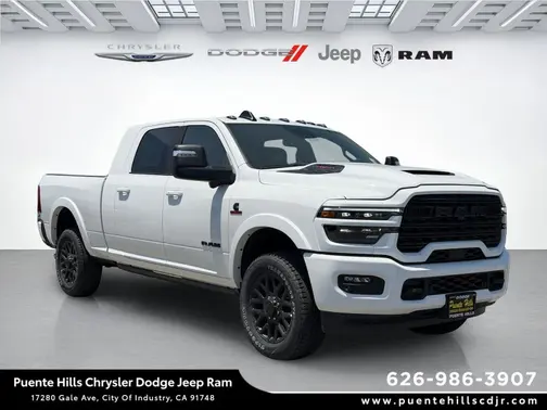 Bright White Clear-Coat Exterior Paint 2026 RAM 2500 Limited