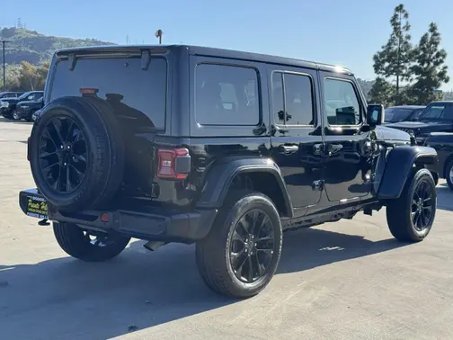 Black Clearcoat 2025 Jeep Wrangler 4xe Sahara