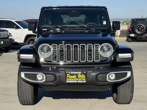 Black Clearcoat 2025 Jeep Wrangler 4xe Sahara