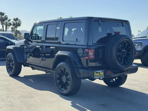 Black Clearcoat 2025 Jeep Wrangler 4xe Sahara