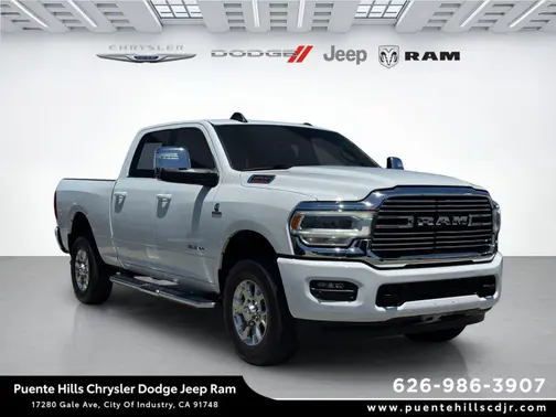 Bright White Clearcoat 2024 RAM 2500 Laramie