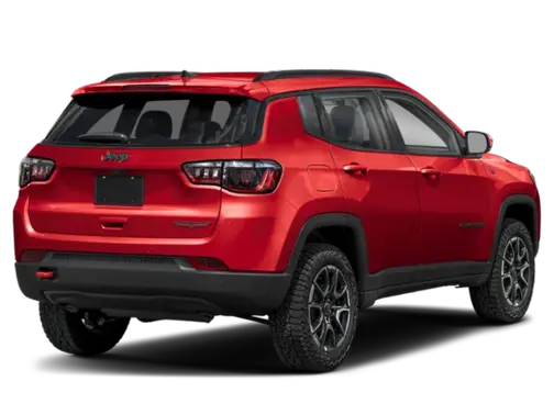 Red Hot Pearl-Coat Exterior Paint 2026 Jeep Compass Trailhawk