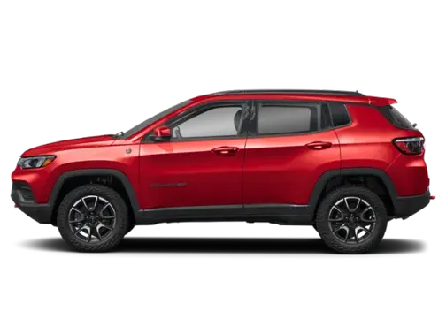 Red Hot Pearl-Coat Exterior Paint 2026 Jeep Compass Trailhawk