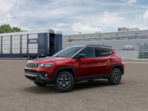 Red Hot Pearl-Coat Exterior Paint 2026 Jeep Compass Trailhawk