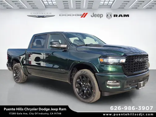 Serrano-Green Metallic Exterior Paint 2026 RAM 1500 Laramie