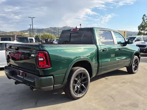 Serrano-Green Metallic Exterior Paint 2026 RAM 1500 Laramie