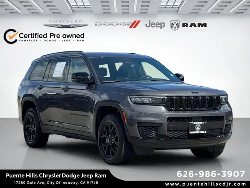 Baltic Gray Metallic Clearcoat 2024 Jeep Grand Cherokee L Altitude