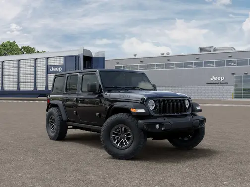 Black Clear-Coat Exterior Paint 2026 Jeep Wrangler Willys
