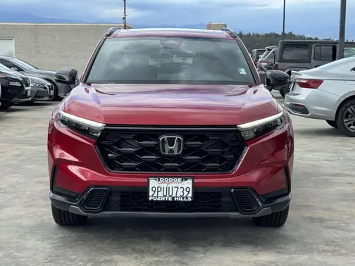 Radiant Red Metallic 2025 Honda CR-V Hybrid Sport