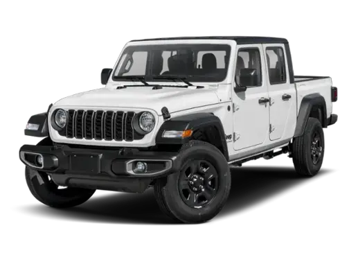 Bright White Clear-Coat Exterior Paint 2026 Jeep Gladiator Sport S