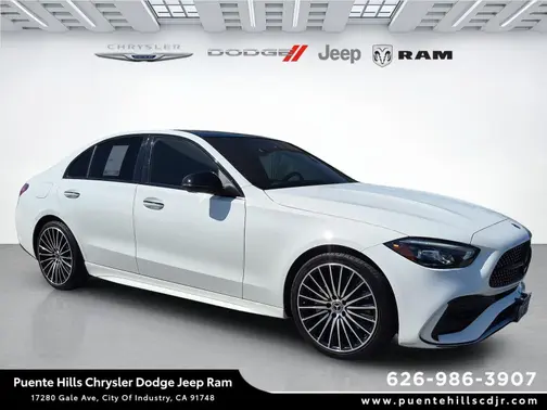 Polar White 2023 Mercedes-Benz C-Class C 300