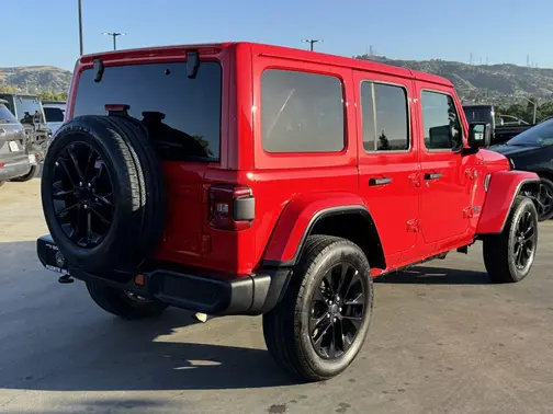 Firecracker Red Clearcoat 2025 Jeep Wrangler 4xe Sahara