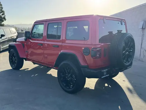 Firecracker Red Clearcoat 2025 Jeep Wrangler 4xe Sahara