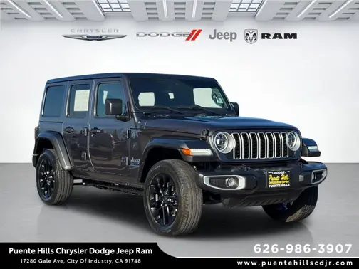 Granite Crystal Metallic Clearcoat 2025 Jeep Wrangler 4xe Sahara