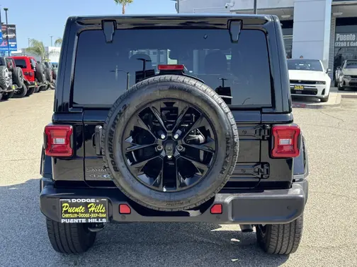 Black Clearcoat 2025 Jeep Wrangler 4xe Sahara