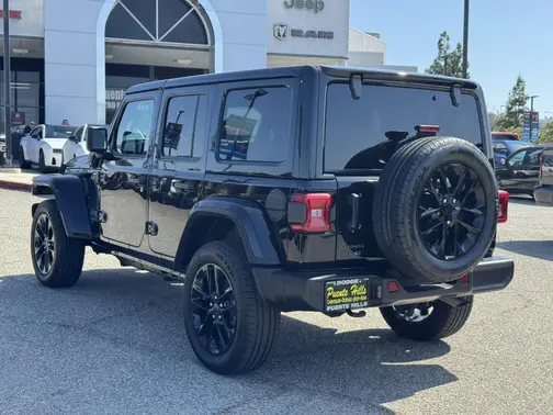 Black Clearcoat 2025 Jeep Wrangler 4xe Sahara