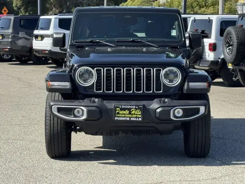 Black Clearcoat 2025 Jeep Wrangler 4xe Sahara