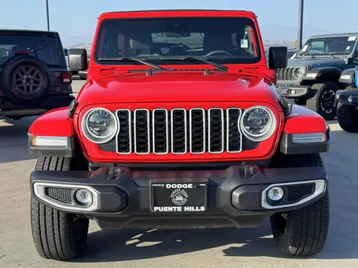 Firecracker Red Clearcoat 2025 Jeep Wrangler 4xe Sahara