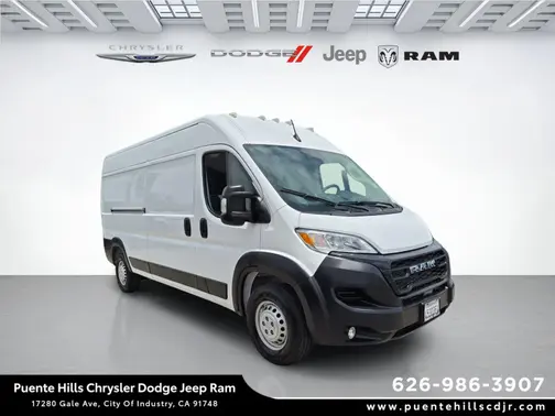 WHITE 2026 RAM ProMaster 2500