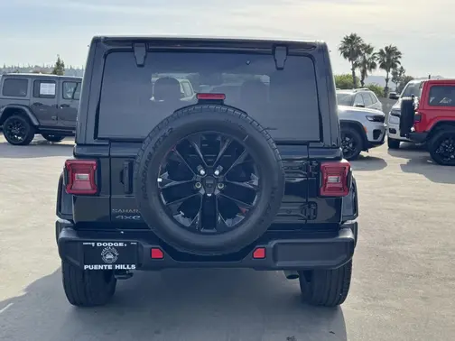 Black Clearcoat 2025 Jeep Wrangler 4xe Sahara