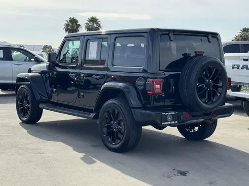 Black Clearcoat 2025 Jeep Wrangler 4xe Sahara