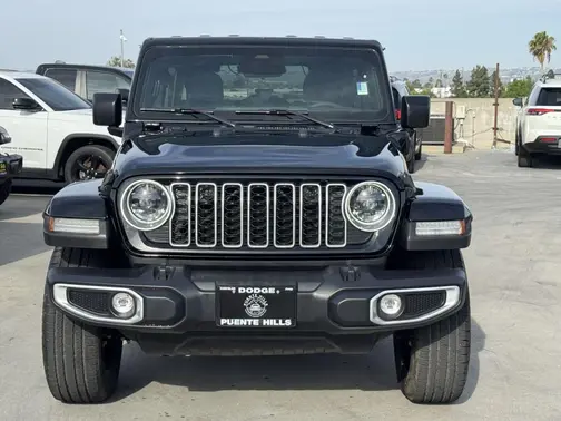 Black Clearcoat 2025 Jeep Wrangler 4xe Sahara