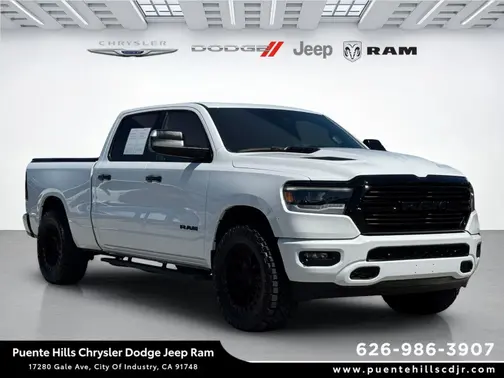 Bright White Clearcoat 2023 RAM 1500 Laramie