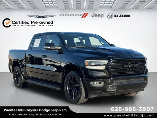 Diamond Black Crystal Pearlcoat 2022 RAM 1500 Laramie