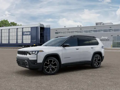 Bright White Clear-Coat Exterior Paint 2026 Jeep Cherokee Overland