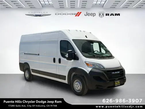 Bright White Clear-Coat Exterior Paint 2026 RAM ProMaster 2500 Tradesman