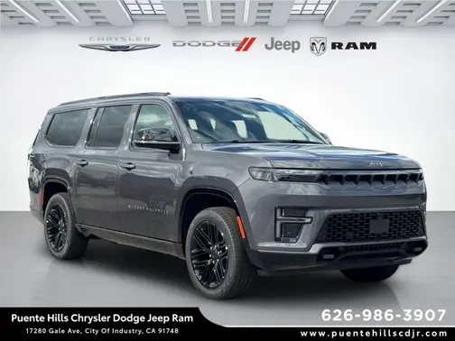 Baltic-Gray Metallic Clear-Coat Exterior Paint 2026 Jeep Grand Wagoneer L Limited Reserve