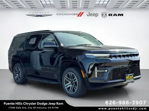 High Gloss Black Exterior Paint 2026 Jeep Grand Wagoneer BASE