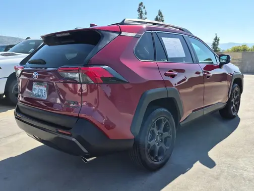 Ruby Flare Pearl 2022 Toyota RAV4 TRD Off-Road