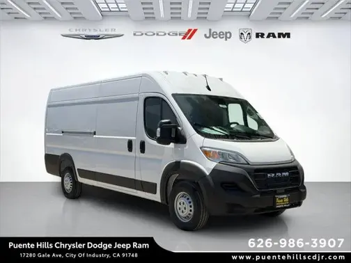 Bright White Clear-Coat Exterior Paint 2026 RAM ProMaster 3500 Tradesman