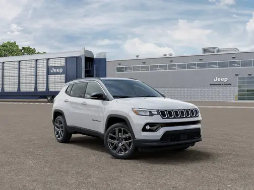 Bright White Clear-Coat Exterior Paint 2026 Jeep Compass Limited