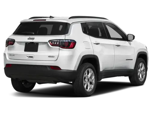 Bright White Clear-Coat Exterior Paint 2026 Jeep Compass Limited Altitude