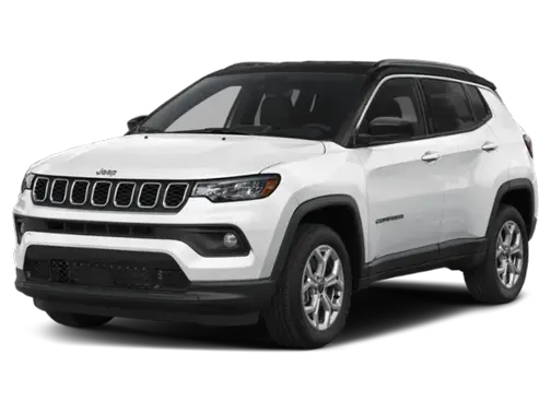 Bright White Clear-Coat Exterior Paint 2026 Jeep Compass Limited Altitude