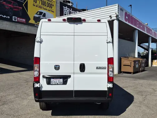 Bright White Clearcoat 2026 RAM ProMaster 2500 Tradesman