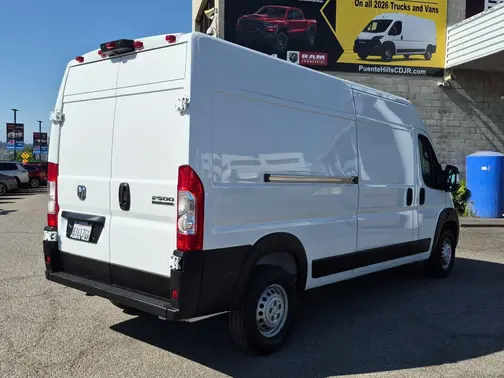 Bright White Clearcoat 2026 RAM ProMaster 2500 Tradesman